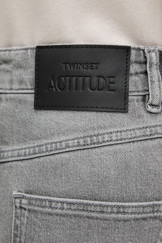 Twinset jeansy 252AT2200 szary