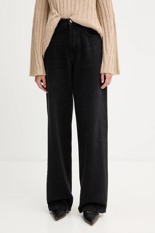 Twinset jeans in cotone nero 252TT2210