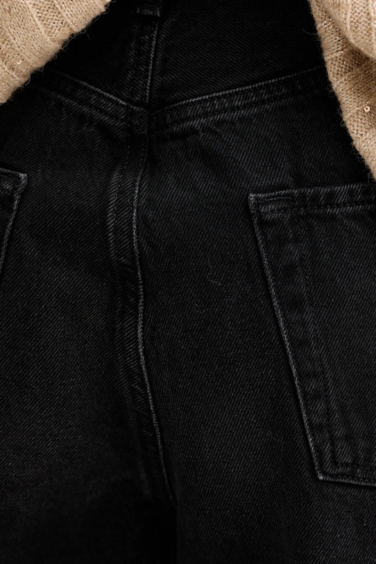 Twinset jeans in cotone nero 252TT2210