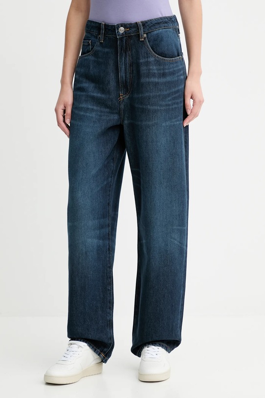 Džíny Tommy Hilfiger Planet friendly námořnická modř WW0WW46771