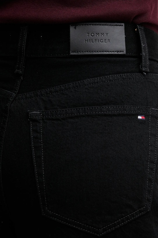 Bavlněné džíny Tommy Hilfiger černá WW0WW48254