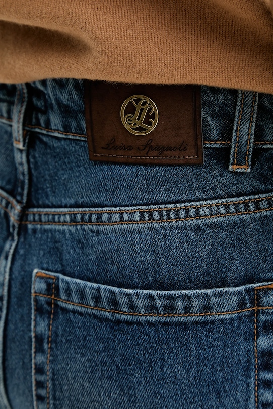 Luisa Spagnoli jeansy niebieski 542452