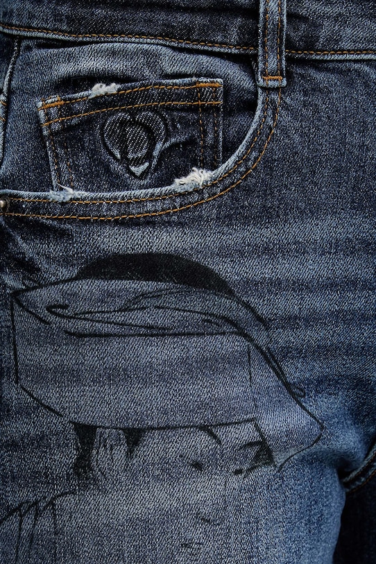 Desigual jeans SAMURAI 25WWDD03 bleumarin
