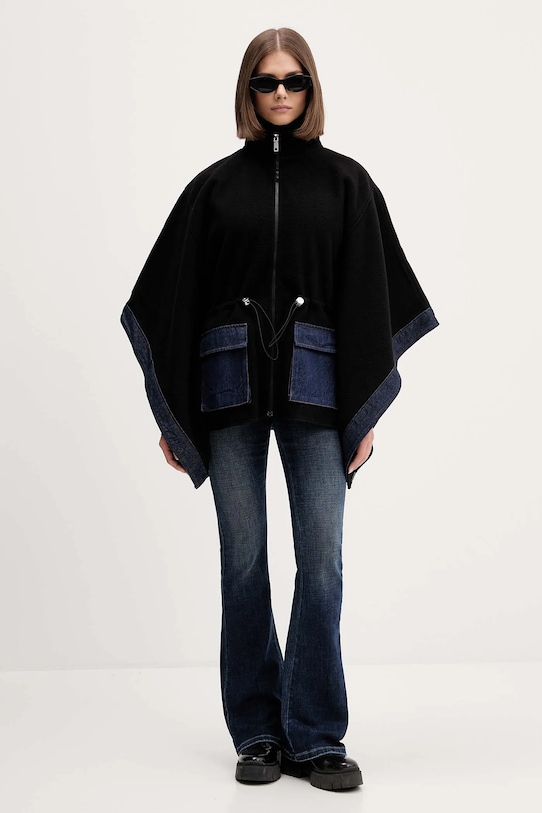 Desigual jeansy FLAIRY 25WWDD09 granatowy AW25