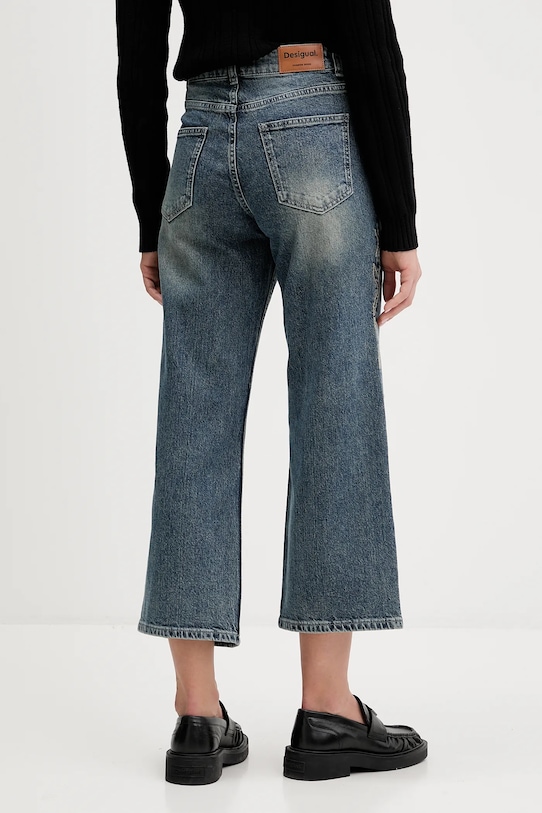 Odzież Desigual jeansy 0 25WWDD11 niebieski
