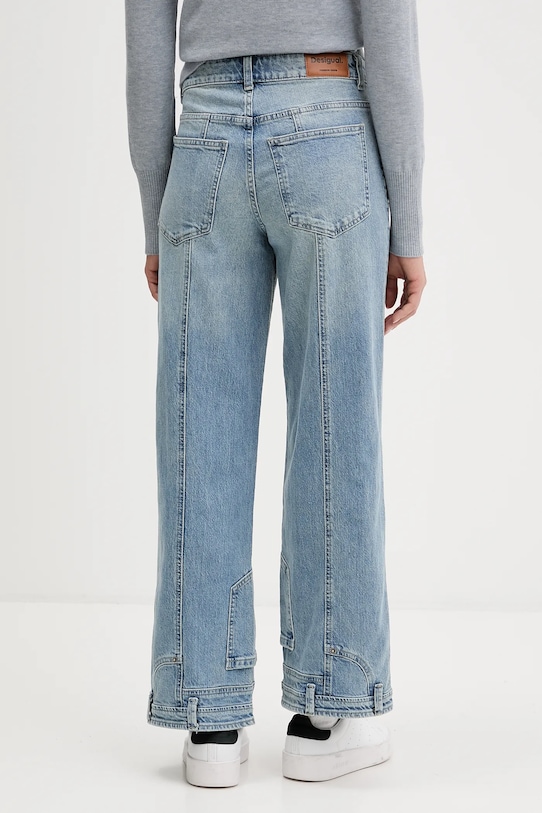 Odzież Desigual jeansy POCKETS 25WWDD13 niebieski