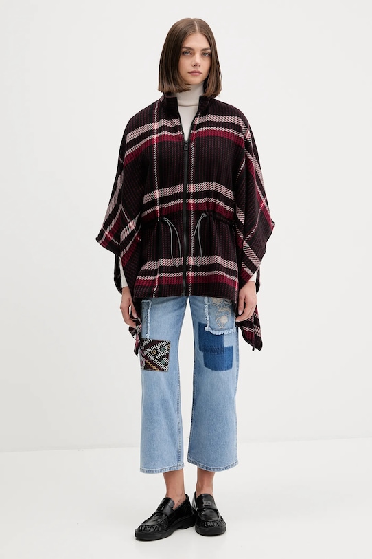 Desigual jeansy PATCHE 25WWDD20 niebieski AW25