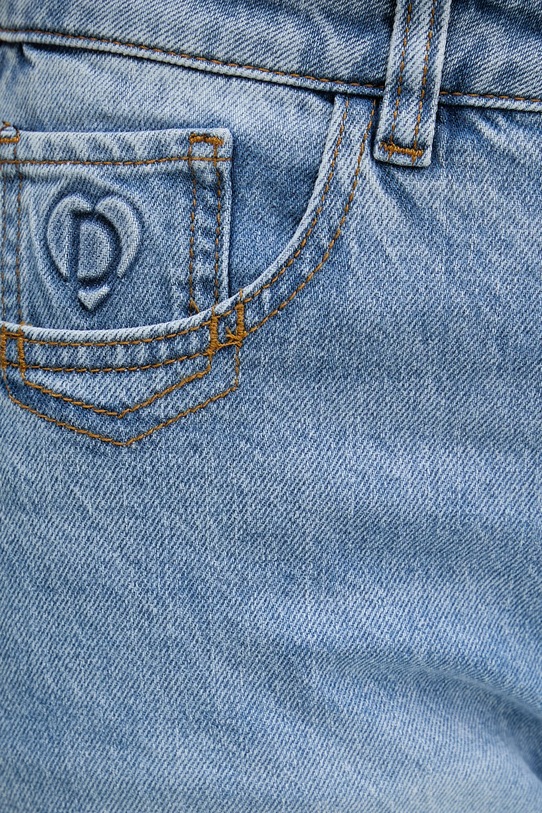 Desigual jeansy PATCHE 25WWDD20 niebieski