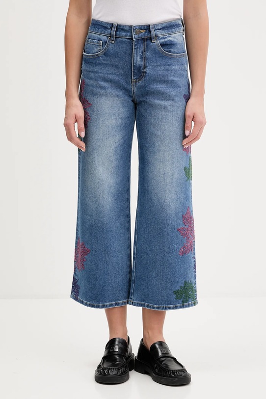 Desigual jeansy BOTANI niebieski 25WWDD21