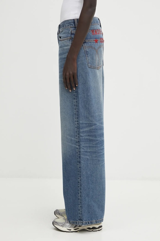 Fiorucci jeansy Made in Heaven Print Baggy W02FPDJE458DN03DN02 granatowy AW25