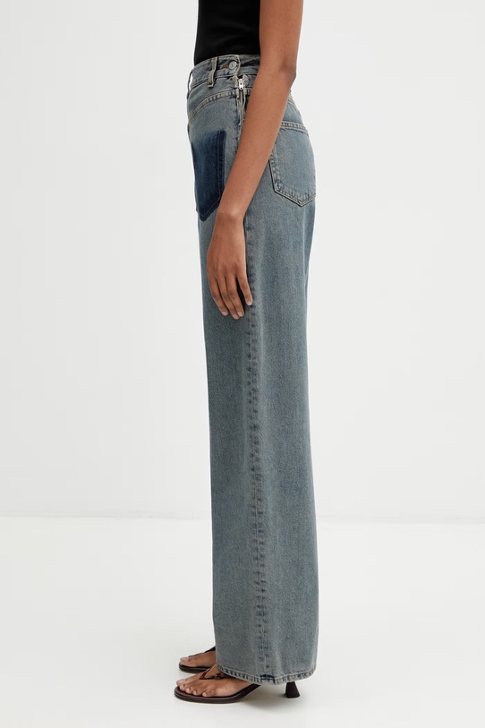 MM6 Maison Margiela τζιν φαρδιά γυναικεία S52LA0257.S30844.963 μπλε SS26