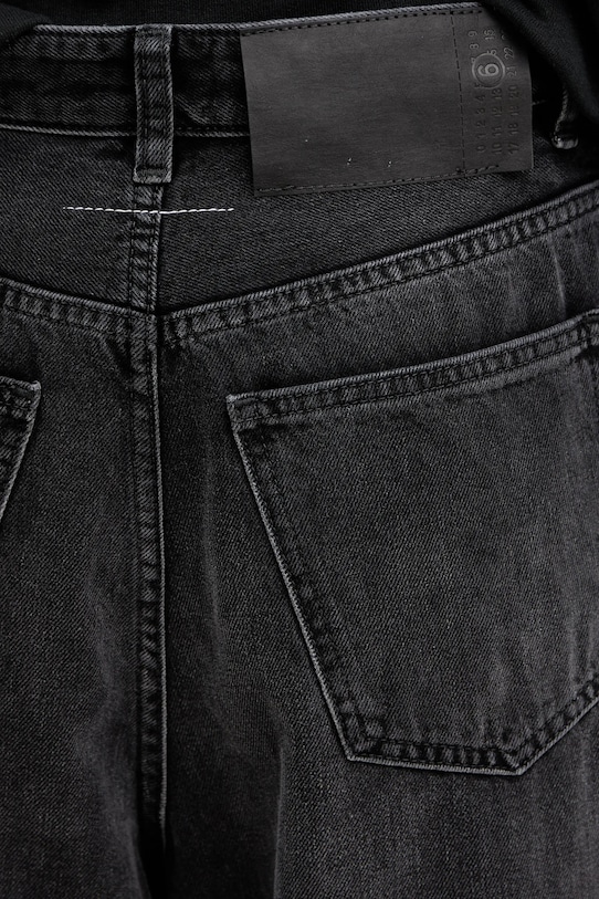 MM6 Maison Margiela jeansy czarny S52LA0262.M30011.966