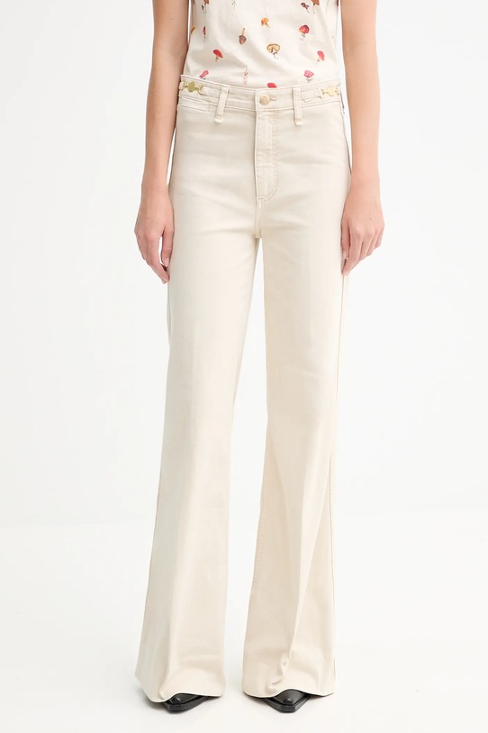 Rag & Bone jeansy beżowy RJ2325F1VSS