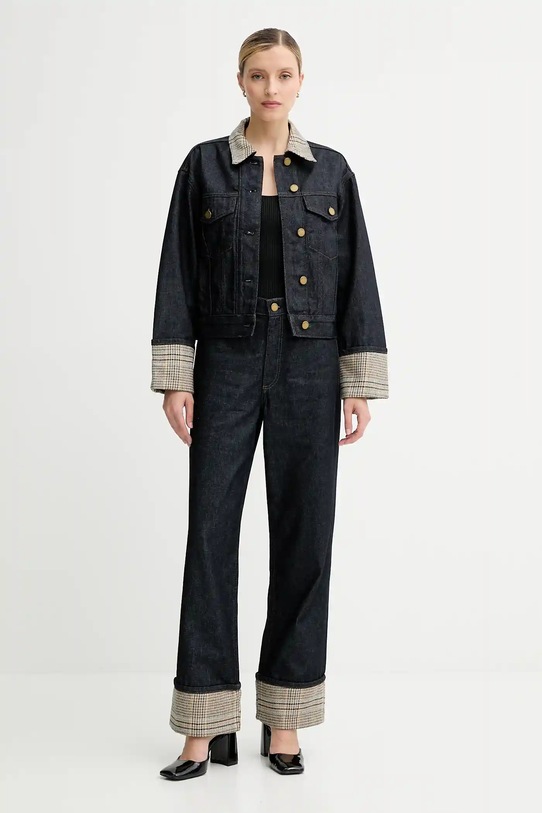 Rag & Bone jeansy RJ2225F1XTR czarny AW25