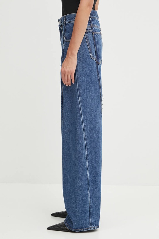 VETEMENTS jeansy Cut Reconstructed UH76DP460MB3 niebieski AW25