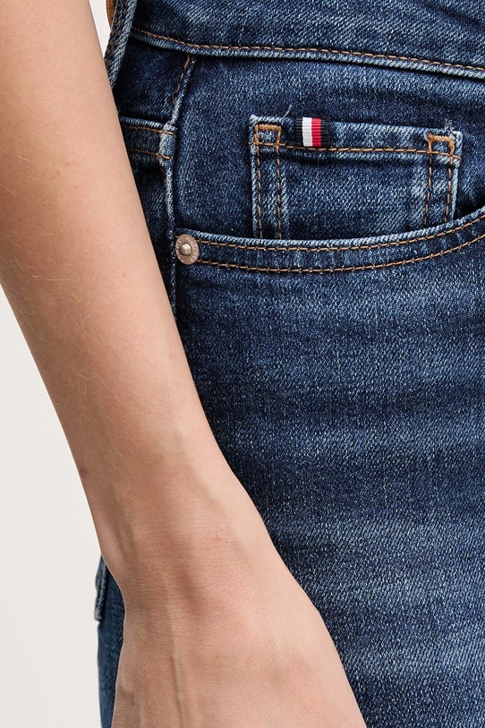 Kavbojke Tommy Hilfiger mornarsko modra WW0WW46729