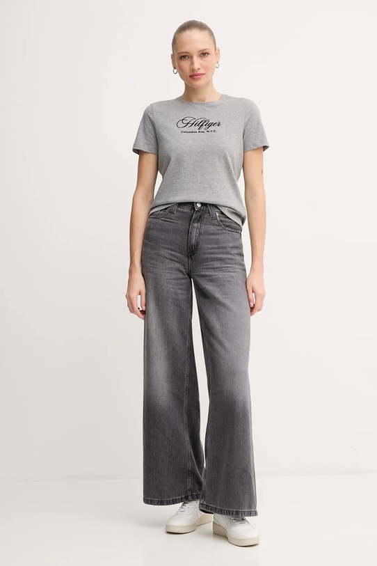 Τζιν παντελόνι Tommy Hilfiger WW0WW48396 γκρί AW25