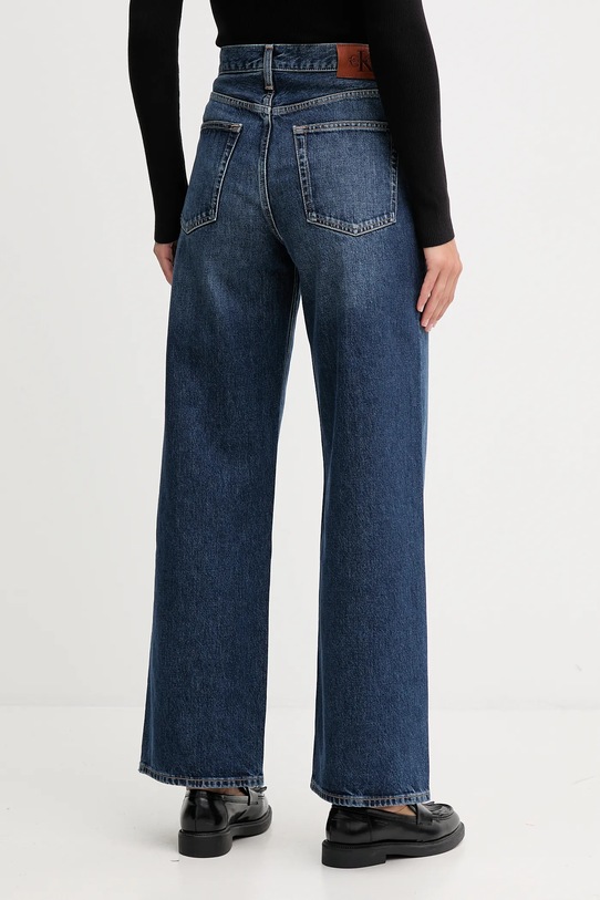 Oblečení Bavlněné džíny Calvin Klein Jeans LV147B933G námořnická modř