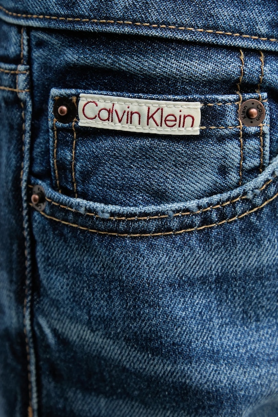 Calvin Klein Jeans jeansy granatowy LV147D734G