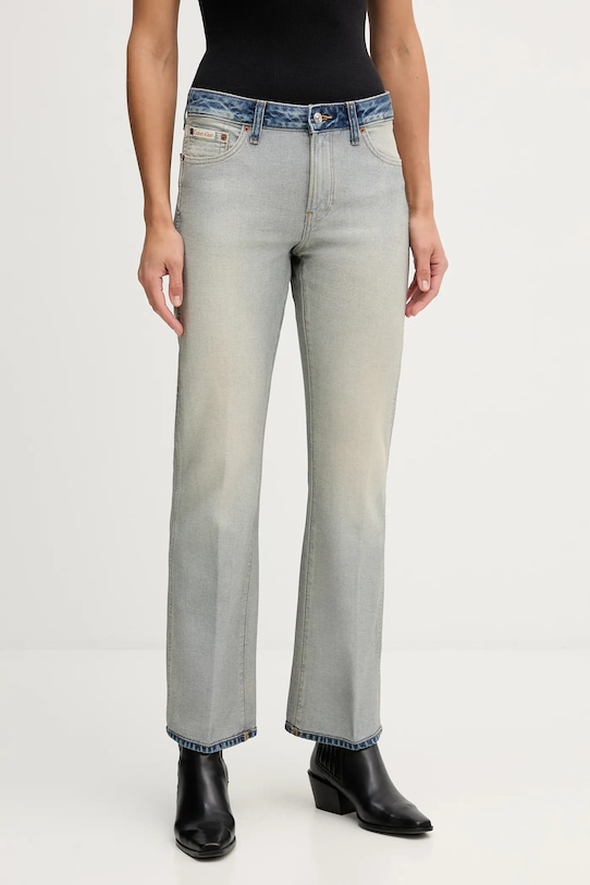 Džíny Calvin Klein Jeans šedá LV147D735G