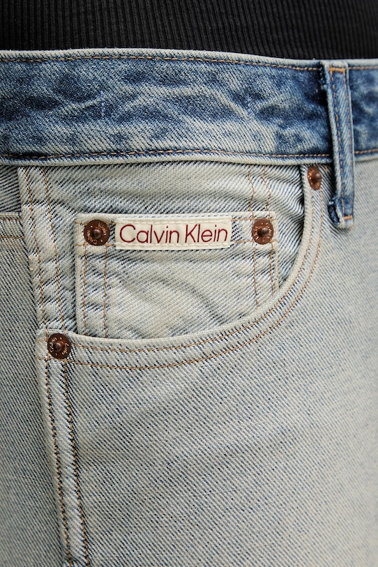 Džíny Calvin Klein Jeans šedá LV147D735G