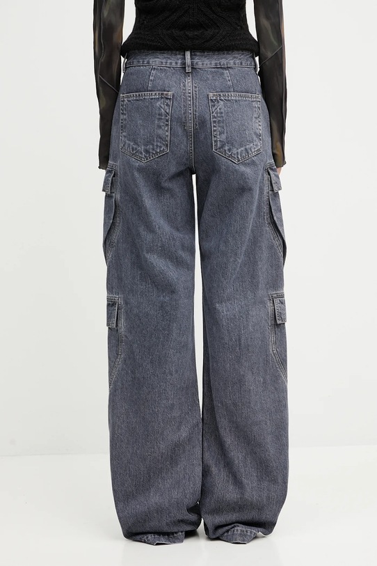 Oblečenie Bavlnené rifle Rick Owens DRKSHDW Double Cargo DS02E7308.DGY modrá