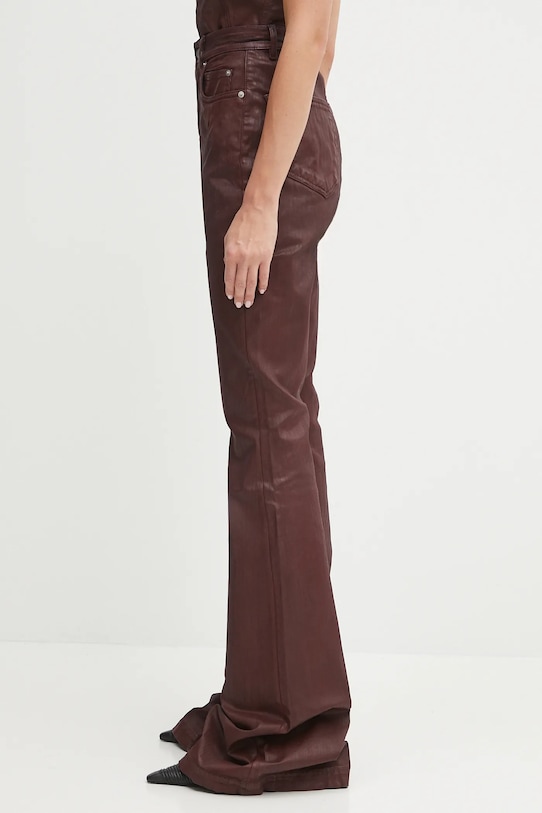 Rick Owens DRKSHDW jeans Bolan Bootcut DS02E7311.SDSW rosso AW25