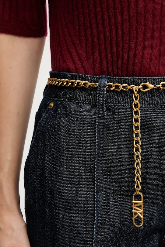 Τζιν παντελόνι MICHAEL Michael Kors σκούρο μπλε MF590HRM24