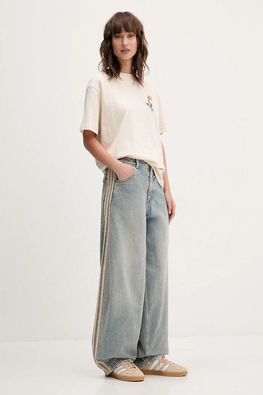 adidas Originals jeansy Premium Essentials JY2868 niebieski AW25