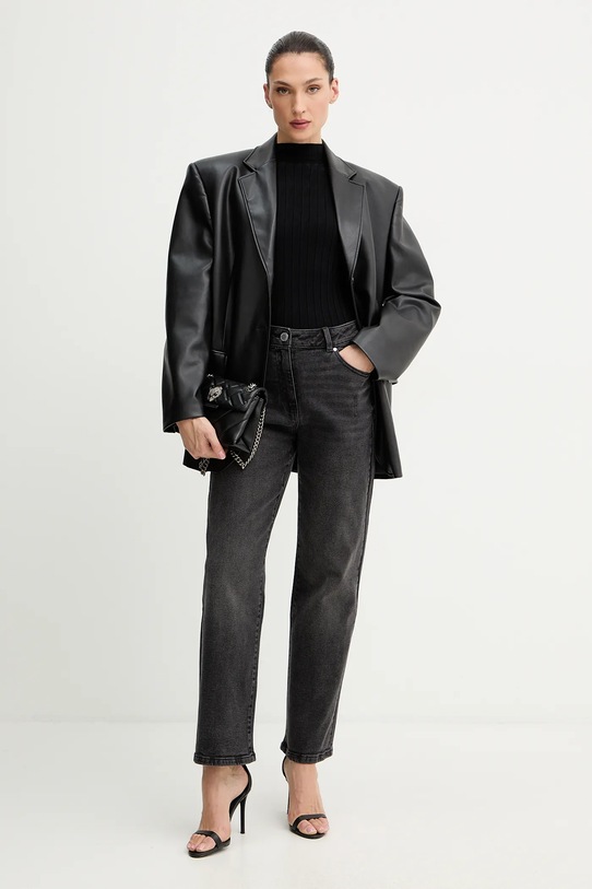 Morgan jeansy PNICE szary AW25