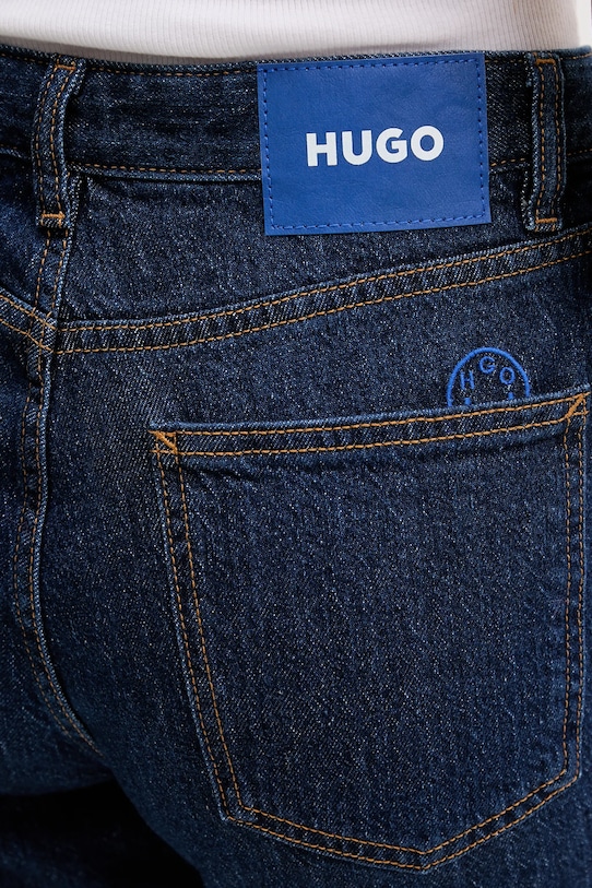 Hugo Blue jeansy granatowy 50547418