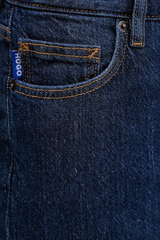 Hugo Blue jeansy 50547418 granatowy