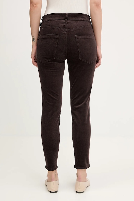 Odzież Marc O'Polo spodnie sztruksowe 508103411129 brązowy