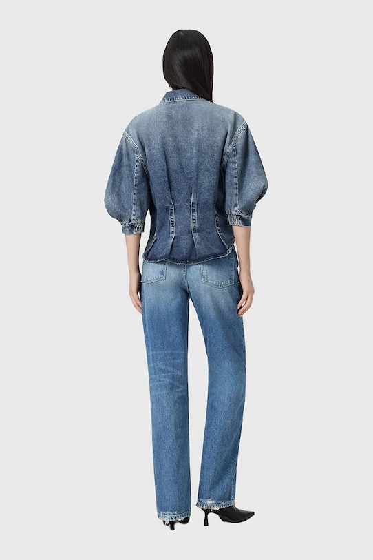 AllSaints jeansy BROOKLYN W027ED niebieski