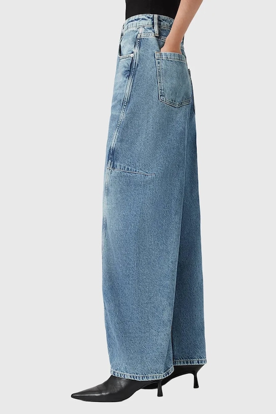 Îmbrăcăminte AllSaints jeans CARTER W006ED albastru