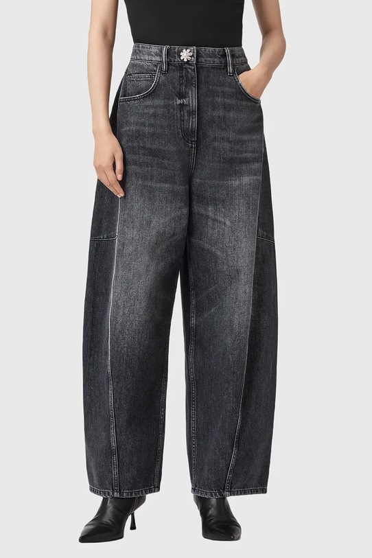 Τζιν παντελόνι AllSaints CARTER W010ED γκρί AW25
