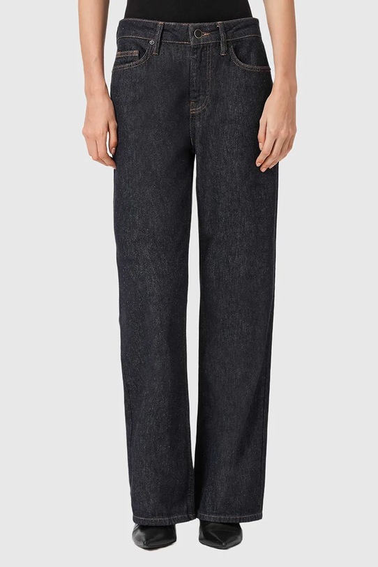 AllSaints jeans EMBER W007ED negru NC25