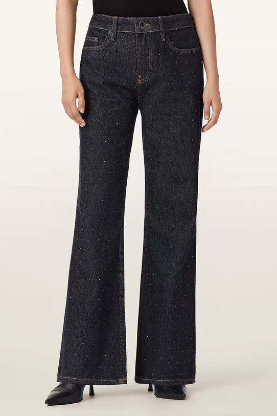Τζιν παντελόνι AllSaints EMBER W098ED μαύρο AW25