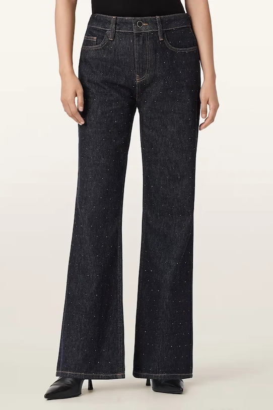 AllSaints jeansy EMBER W098ED czarny AW25