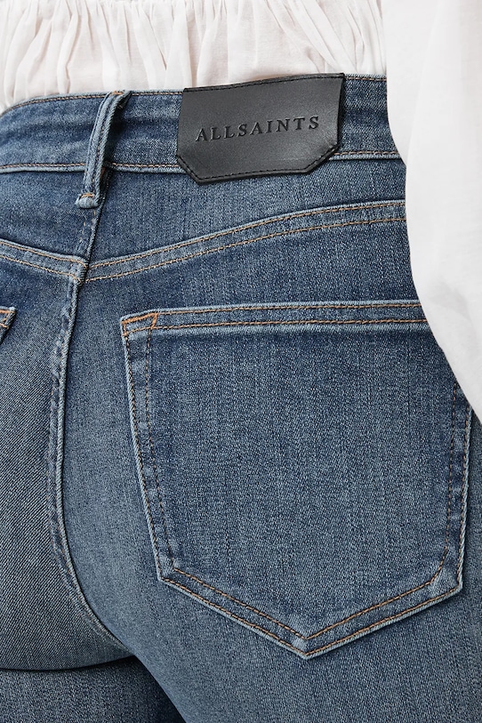 AllSaints jeansy HALDAN niebieski W008ED