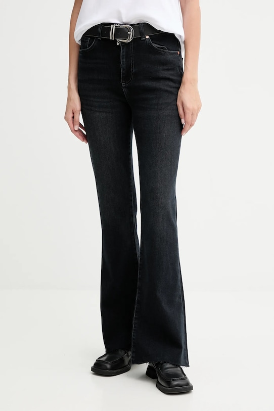 AllSaints jeansy MAISIE czarny W029ED