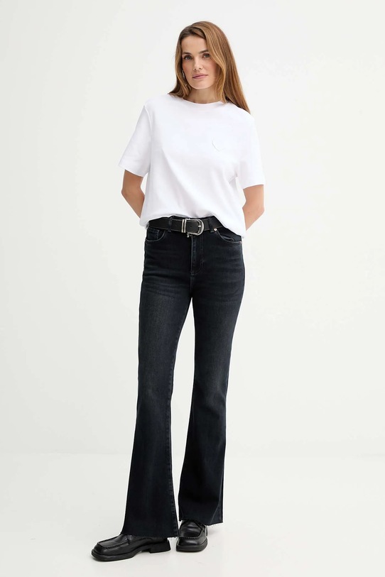 Kavbojke AllSaints MAISIE W029ED črna AW25