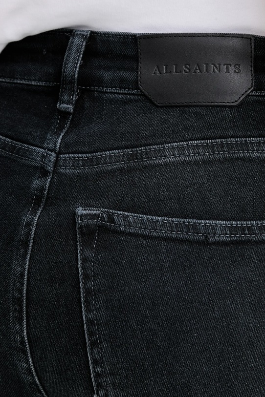 AllSaints jeansy MAISIE czarny W029ED