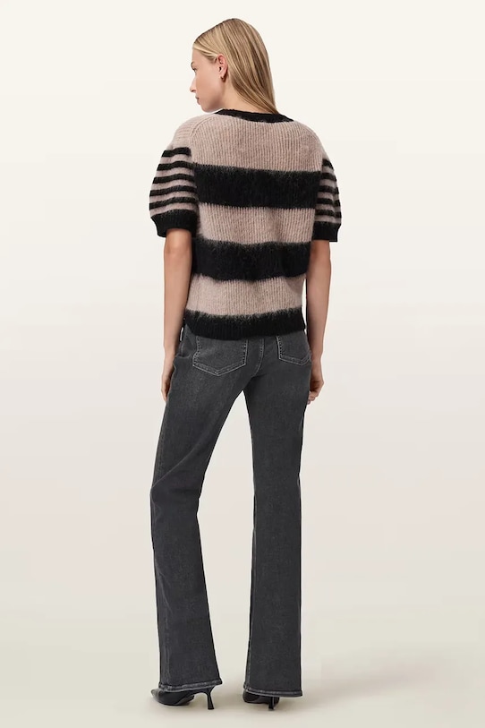 AllSaints jeansy MAISIE szary W030ED