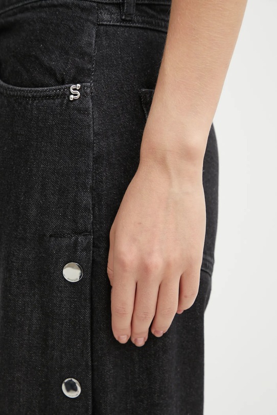 Sportmax jeansy GALANTE 2522186012600 czarny