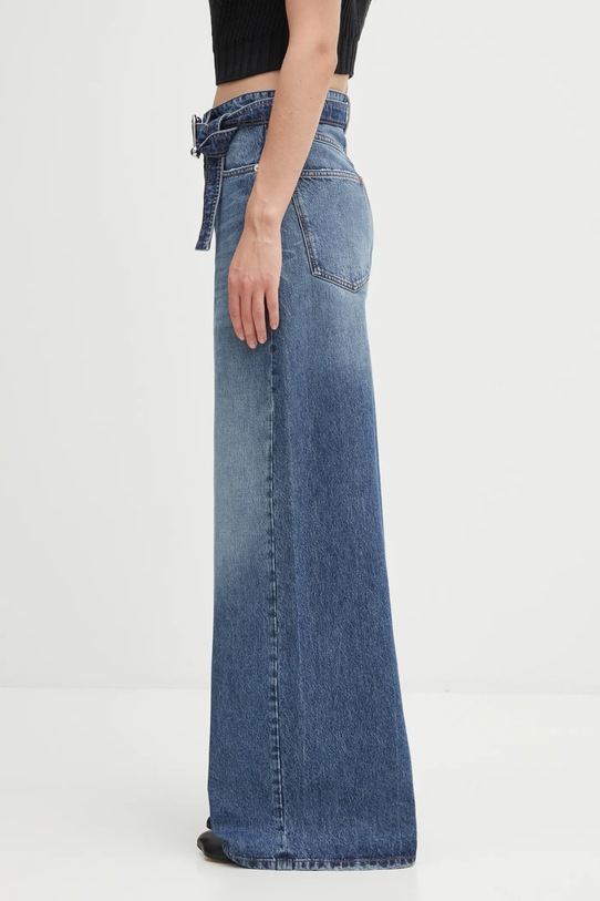 Sportmax jeansy PROCIDA 2522186055600 niebieski AW25
