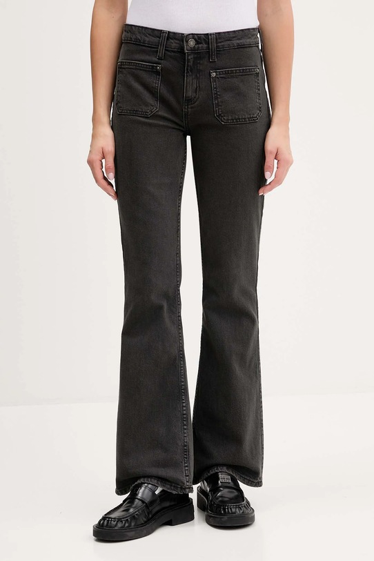 Τζιν παντελόνι Guess Jeans μαύρο W5BA3V.D0832