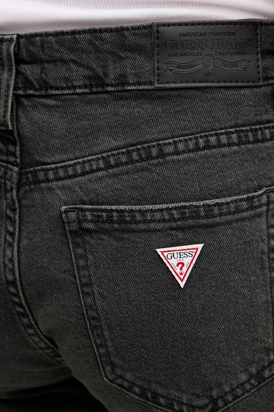 Τζιν παντελόνι Guess Jeans μαύρο W5BA3V.D0832