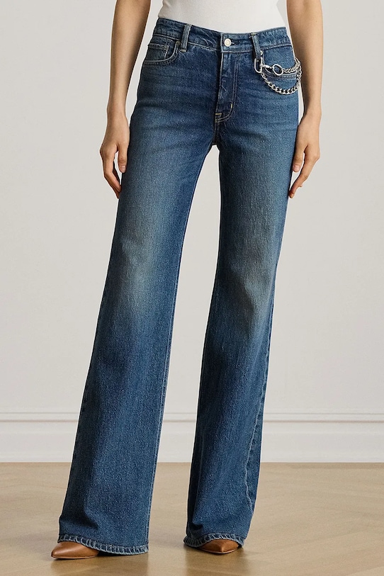 Lauren Ralph Lauren jeansy 200979970 niebieski AW25