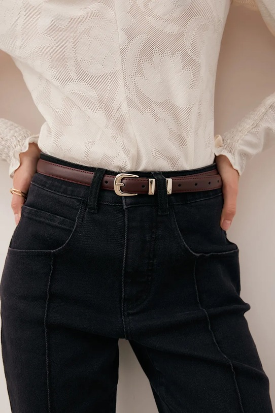 Odzież Bizuu jeansy BELINNA BELINNA.CZARNY czarny